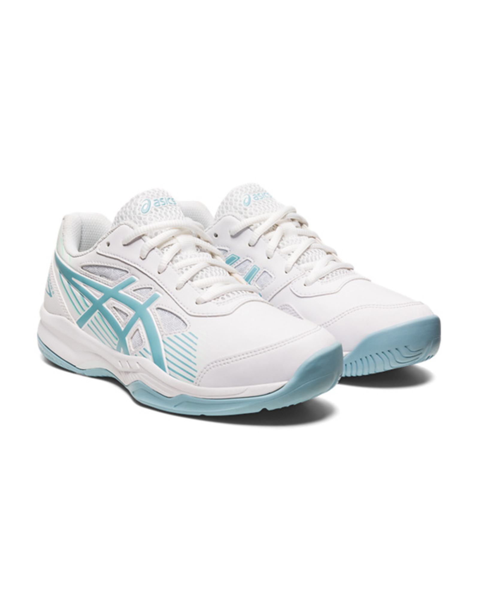 Asics GEL-GAME 8 GS-WHITE/SMOKE BLUE-Dames