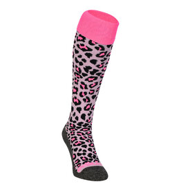 Socks Cheetah Soft Pink