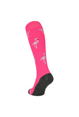 Socks Flamingo Neon Pink
