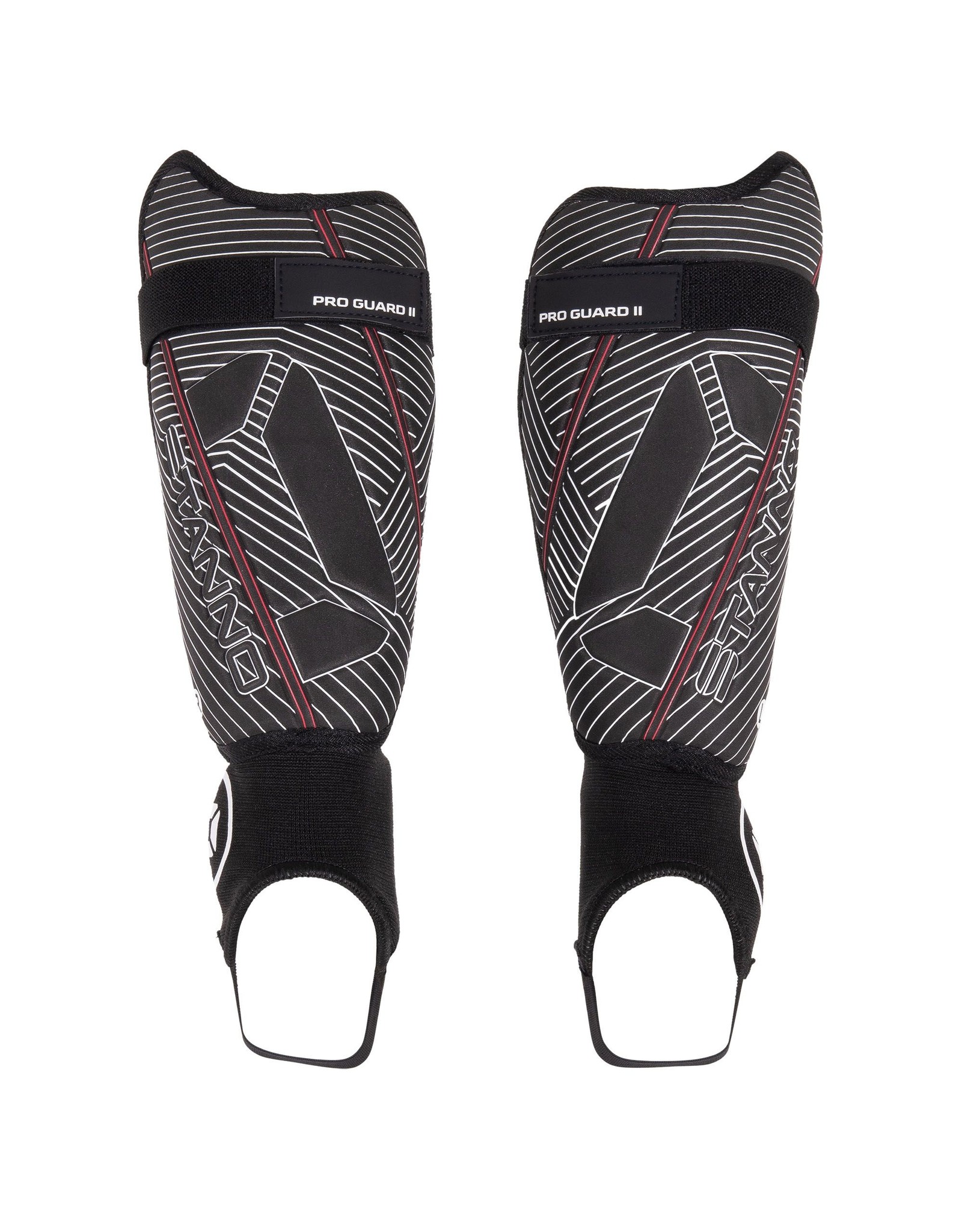 Stanno Pro Guard II-Black-White-Red