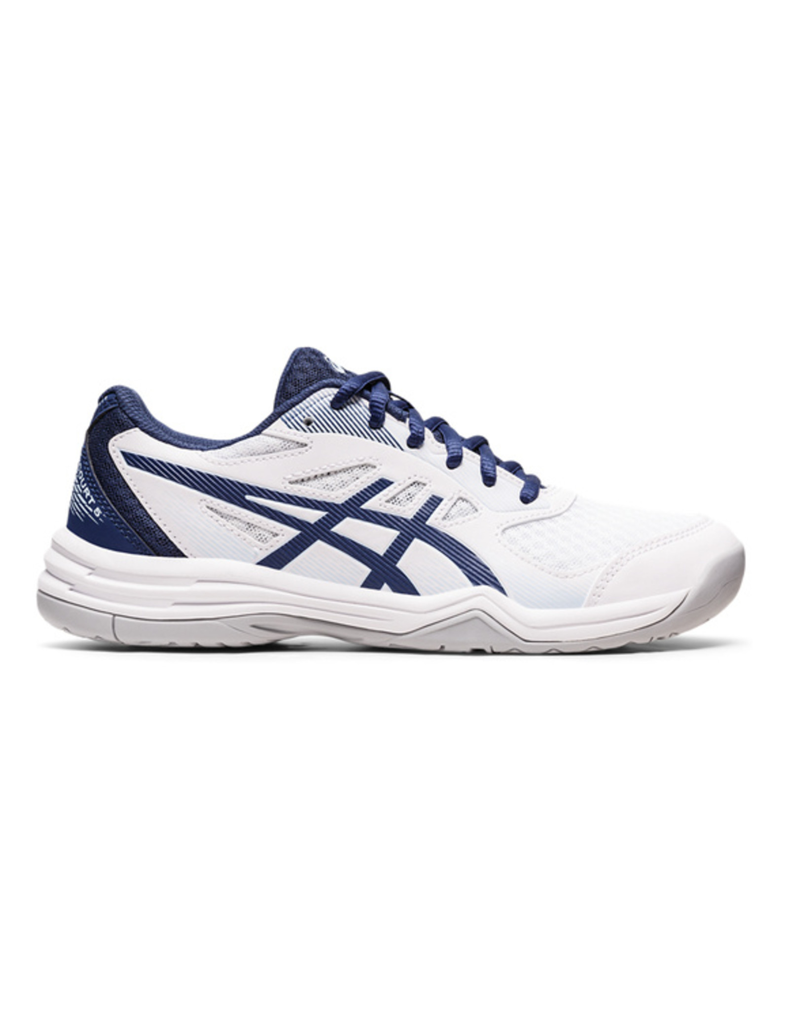 Asics UPCOURT 5-WHITE/DEEP OCEAN-Dames