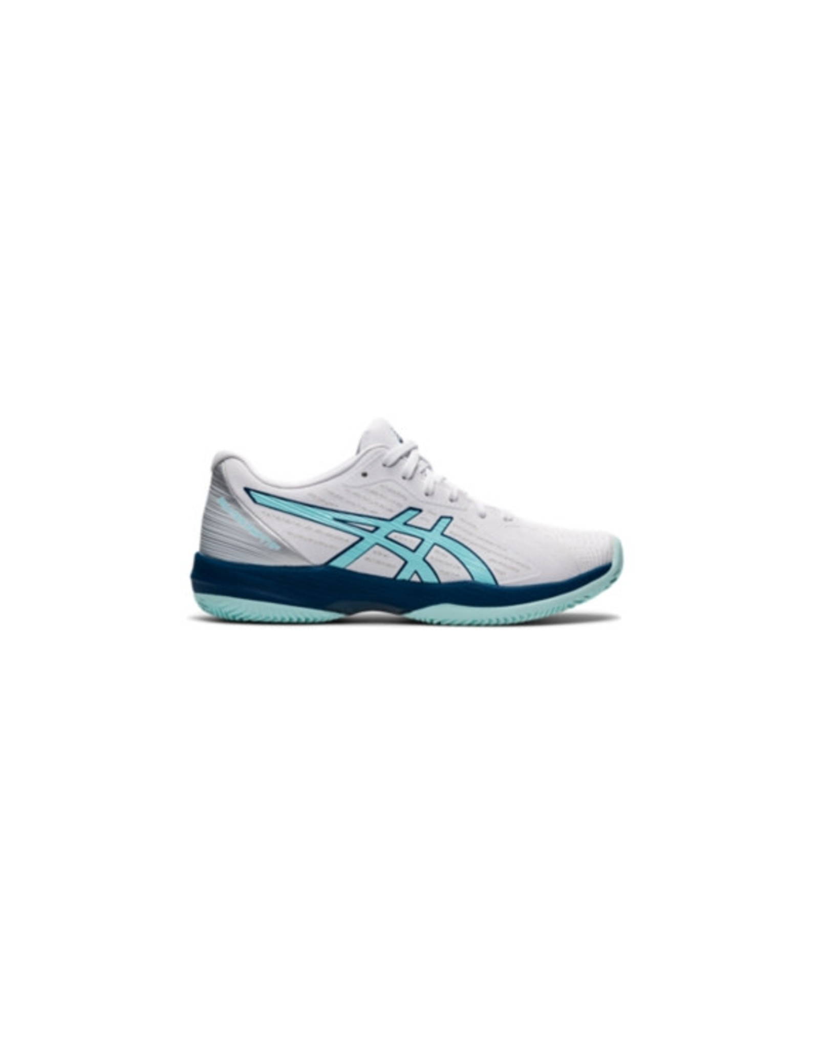 Asics SOLUTION SWIFT FF CLAY-WHITE/CLEAR BLUE-Dames