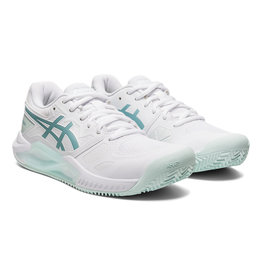 Asics GEL-CHALLENGER 13 CLAY-WHITE/SMOKE BLUE-Dames