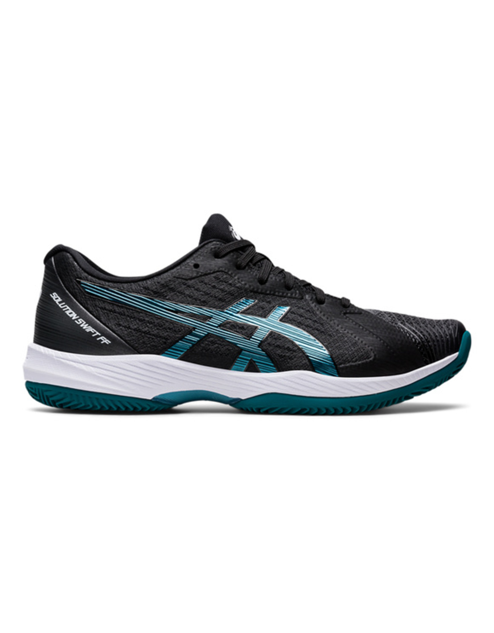 Asics SOLUTION SWIFT FF CLAY-BLACK/MISTY PINE-Heren