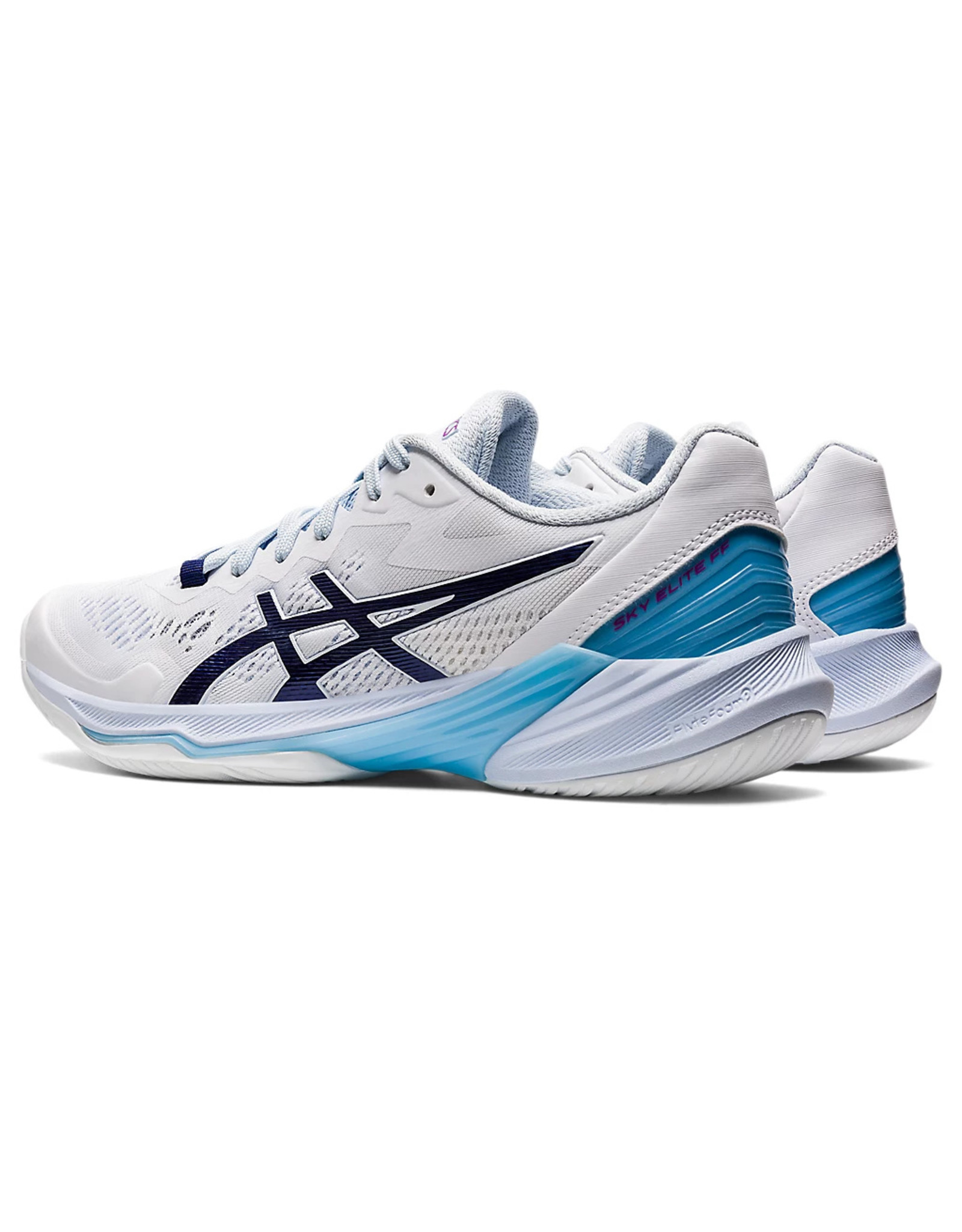 Asics SKY ELITE FF 2-WHITE/DIVE BLUE-Dames