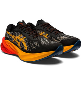 Asics NOVABLAST 3-BLACK/AMBER-Heren