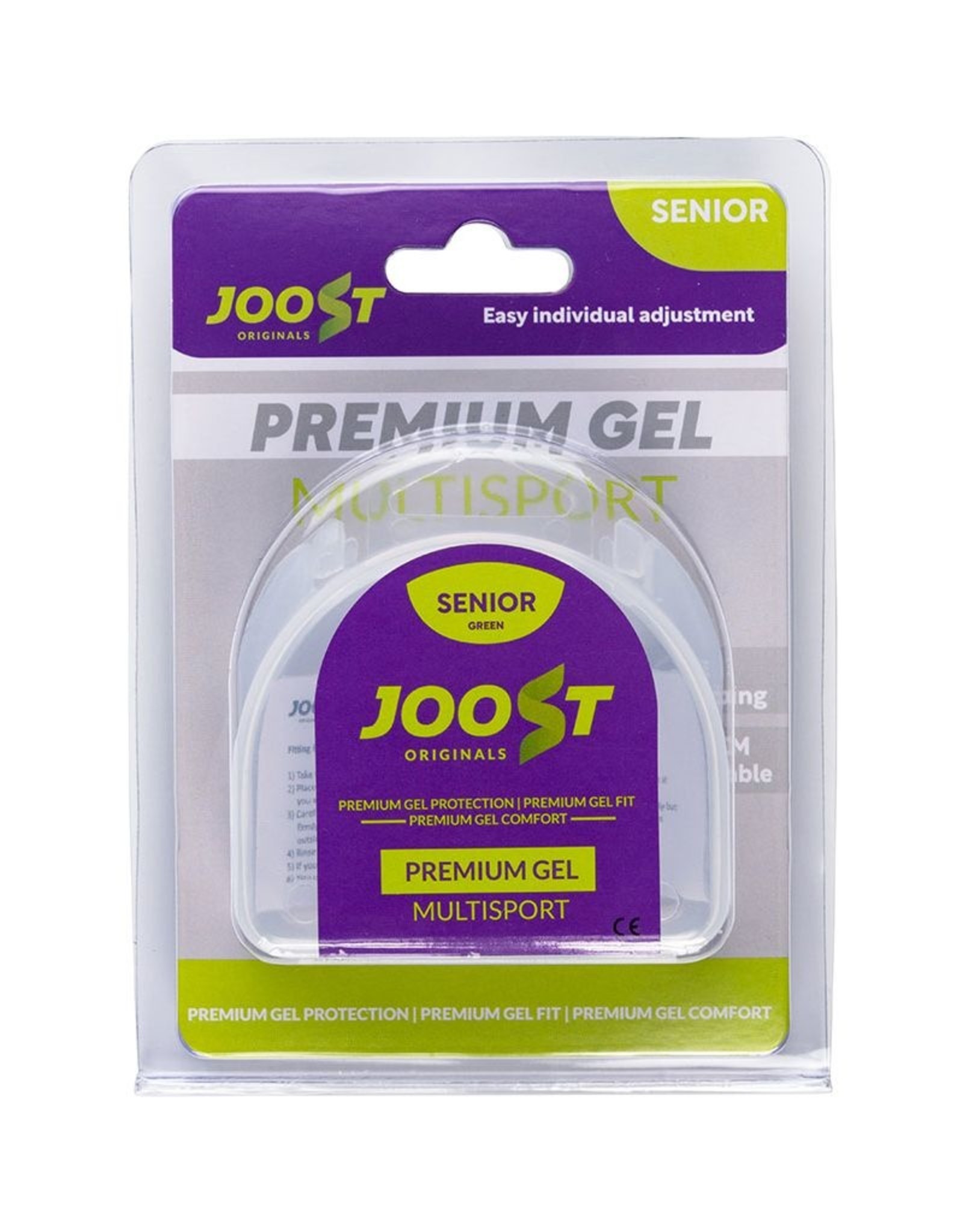 Joost Originals Mouthguard PREMIUM GEL-Groen