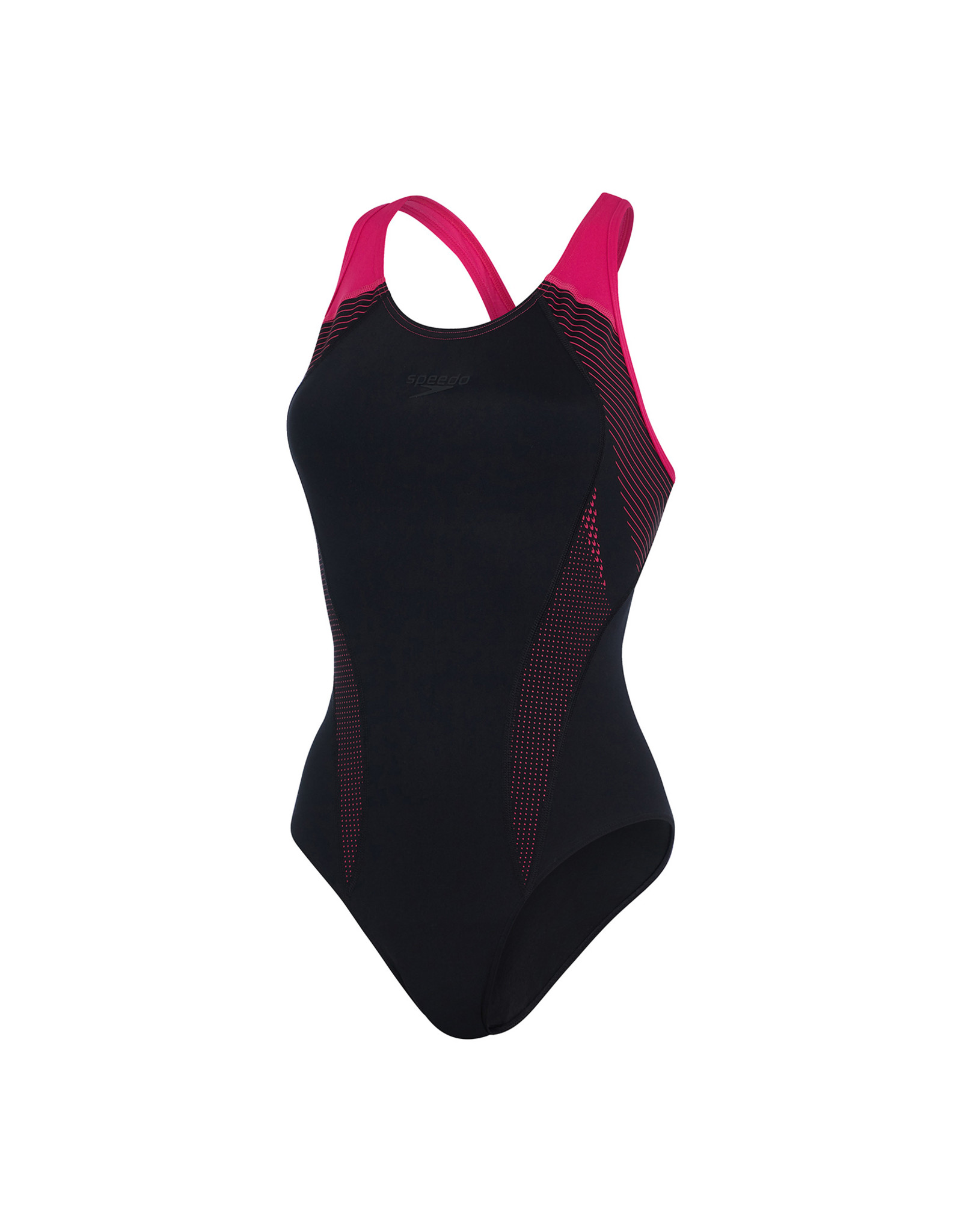 Speedo ECO+ PLASTISOL LANEBACK BLA/RED