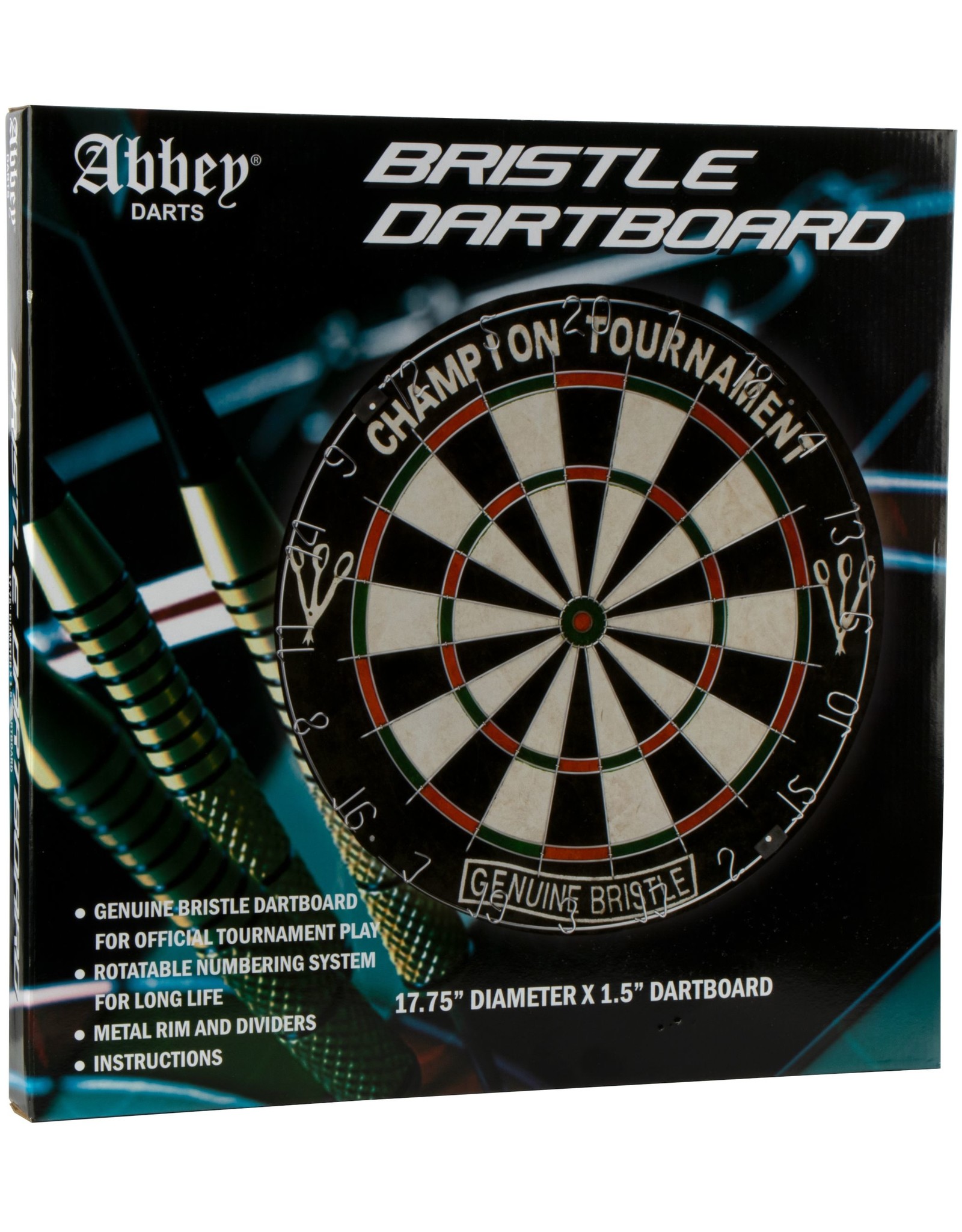 Abbey® Darts Dartbord Sisal • Classic