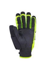 Grays Proflex 1000 Gloves-Black / Fluo Yellow