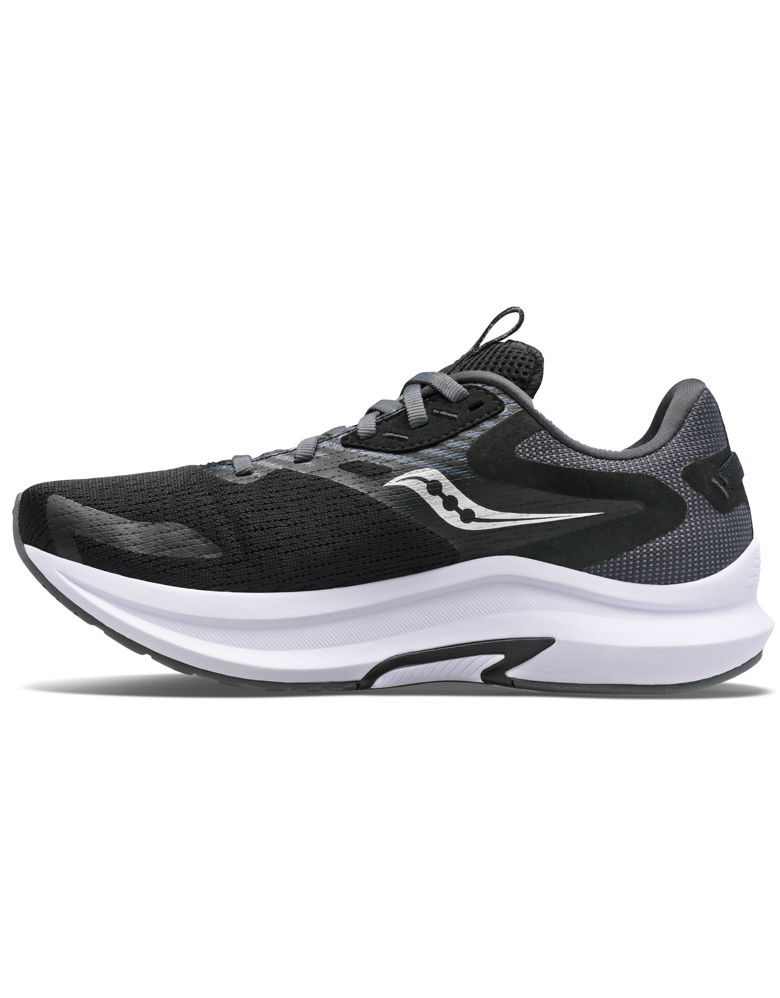 Saucony AXON 2-BLACK/WHITE-Heren