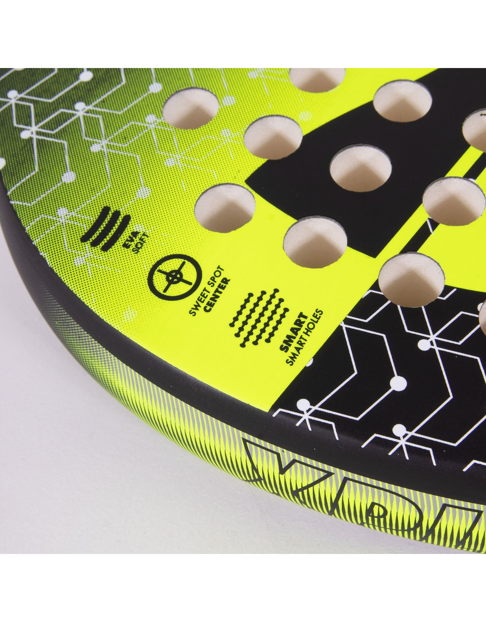 Reece Australia Xplorer Control Padel Racket-Black-Neon Yellow