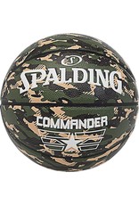 Spalding Commander Camo Sz7 Rubber Basketbal