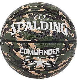 Spalding Commander Camo Sz7 Rubber Basketbal