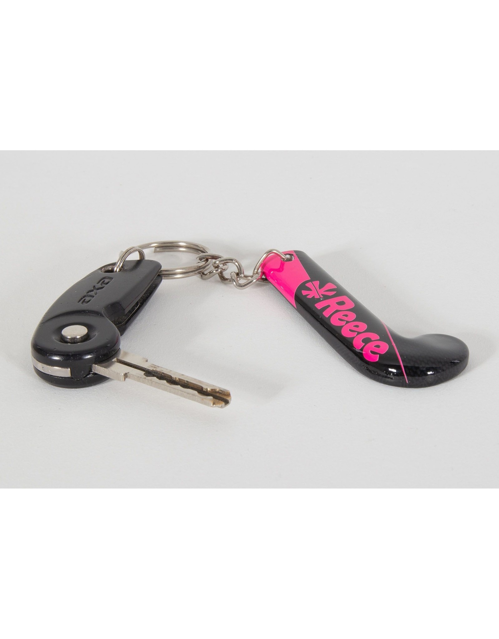 Reece Hockey Keyring Black-Pink
