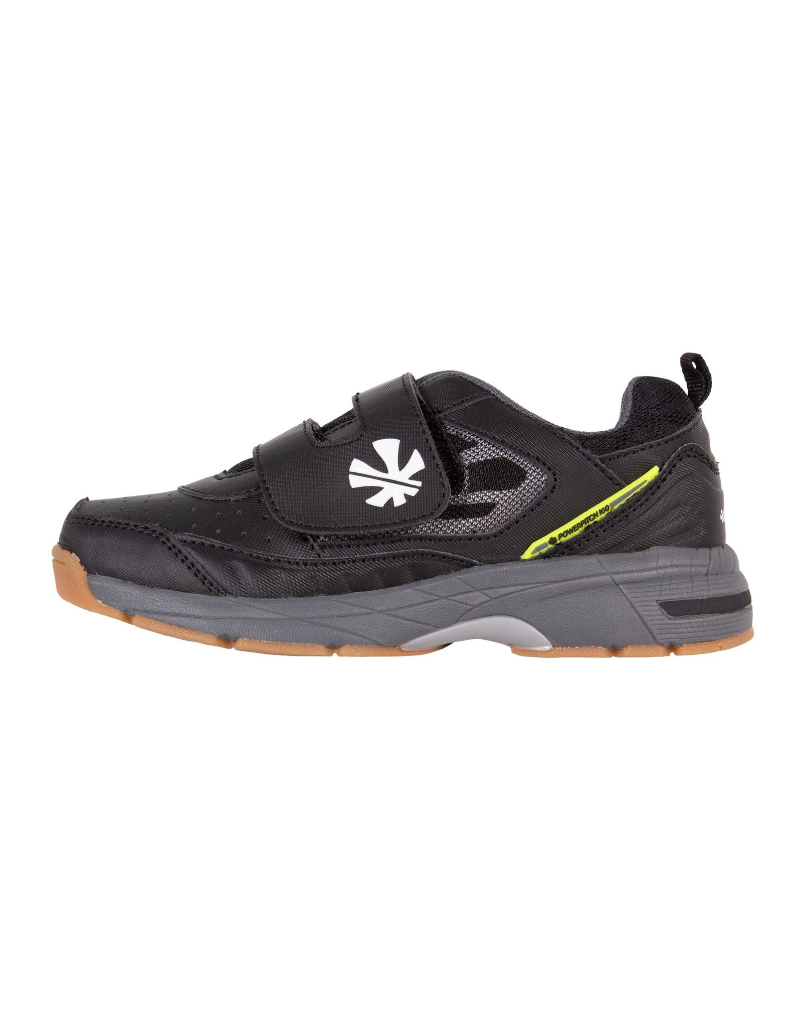 Reece Powerpitch Hockey Shoe Indoor-Black-Neon Yellow