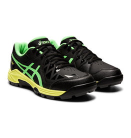 Asics GEL-PEAKE GS-Kinderen-BLACK/BRIGHT LIME