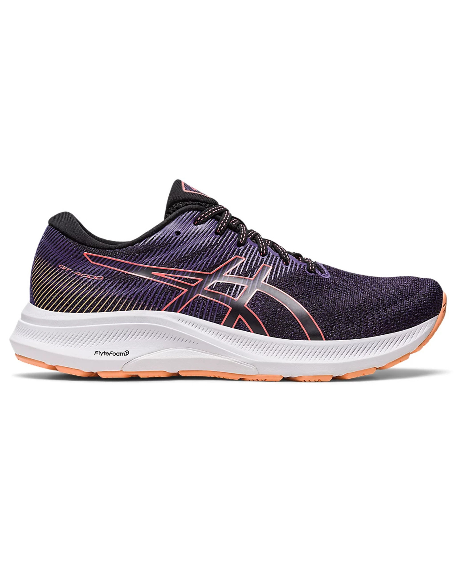 Asics GT-4000 3-BLACK/PAPAYA-Dames