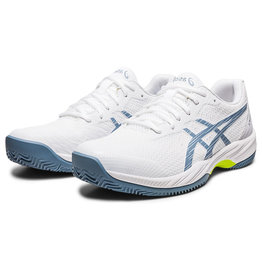 Asics GEL-GAME 9 CLAY/OC-WHITE/STEEL BLUE-Heren