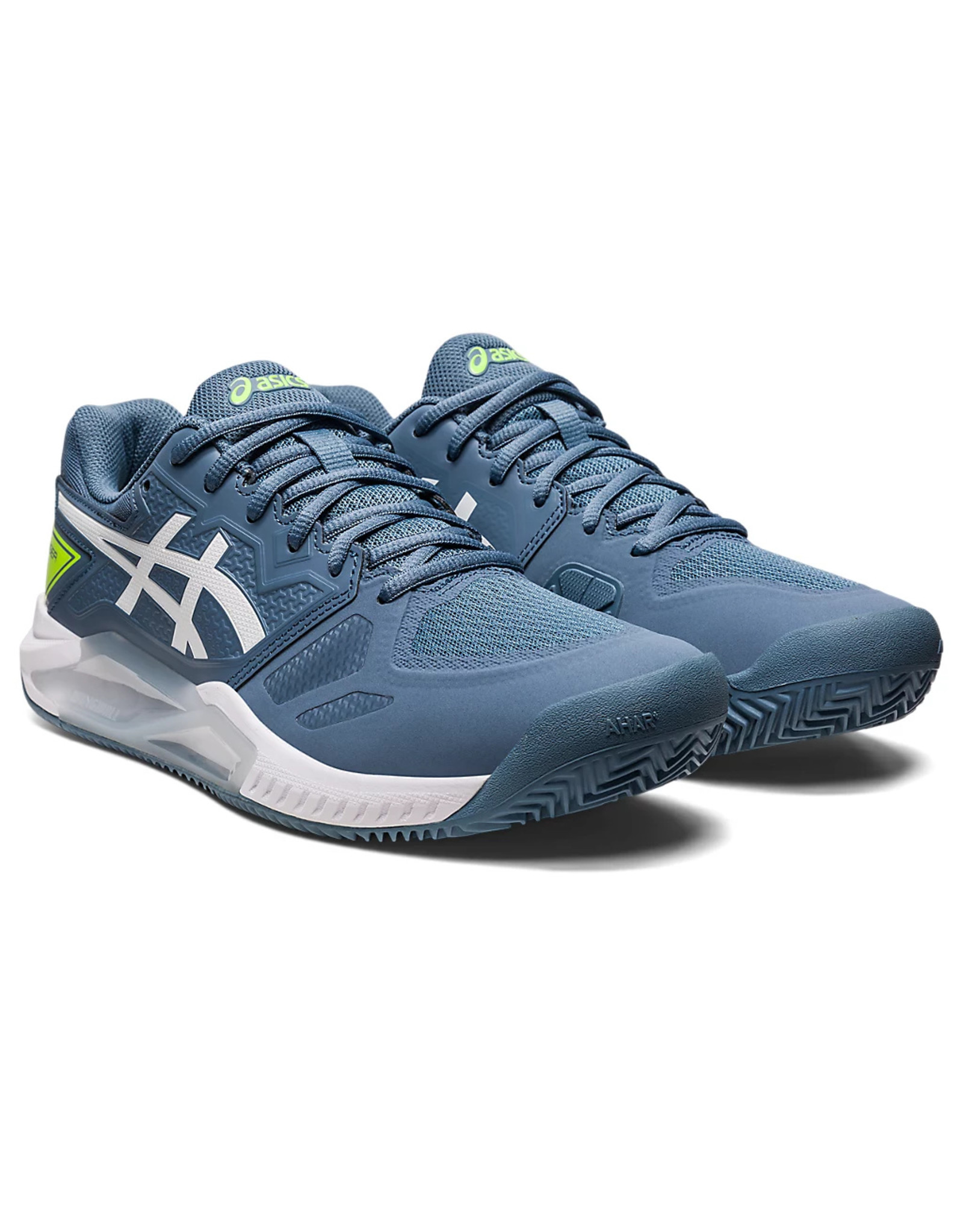 Asics GEL-CHALLENGER 13 CLAY-STEEL BLUE/WHITE-Heren