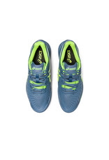 Asics GEL-RESOLUTION 9 CLAY-STEEL BLUE/HAZARD GREEN-Heren