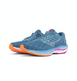 Mizuno WAVE INSPIRE 19 Dames-ProvincBlue/White/807 C