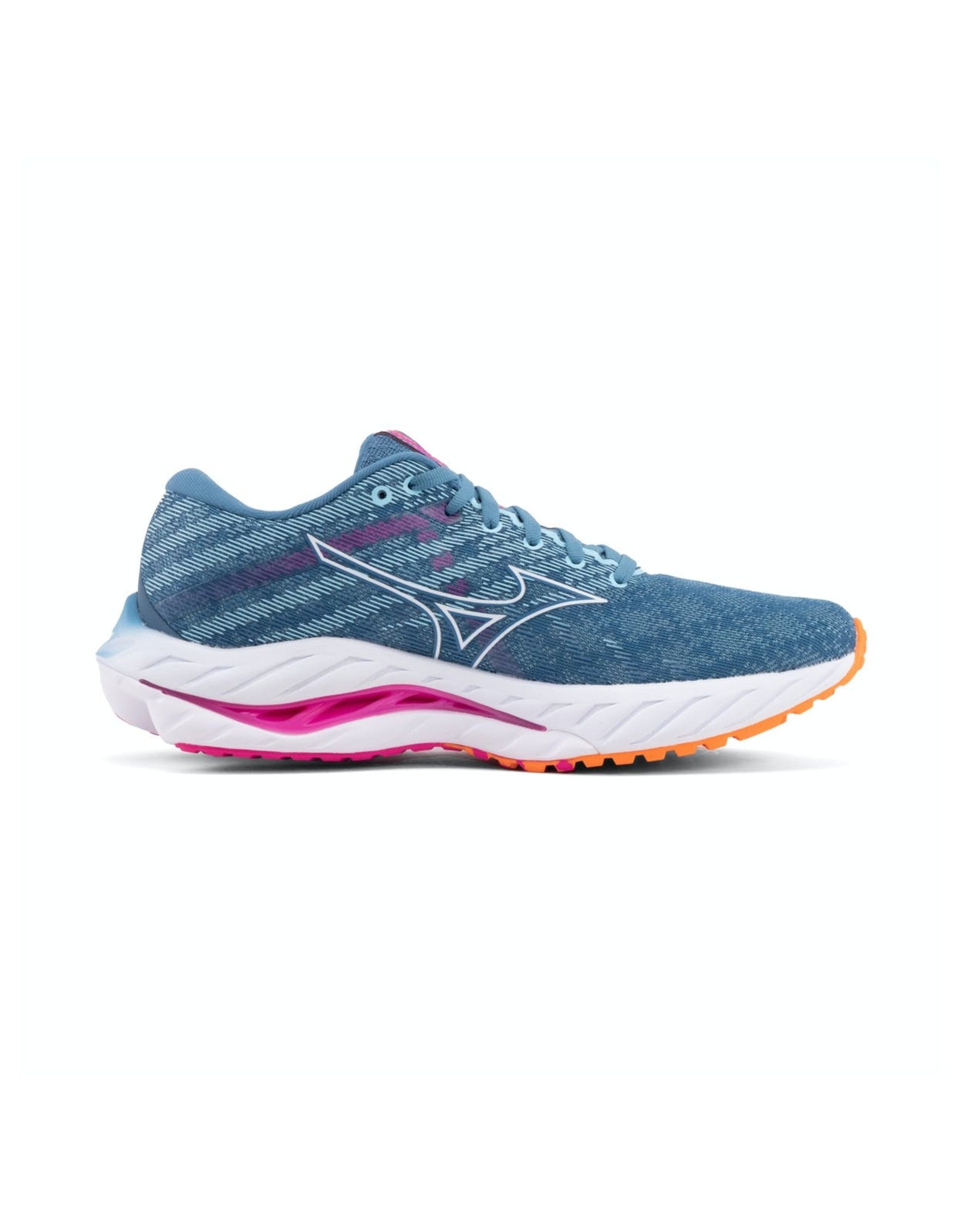 Mizuno WAVE INSPIRE 19 Dames-ProvincBlue/White/807 C