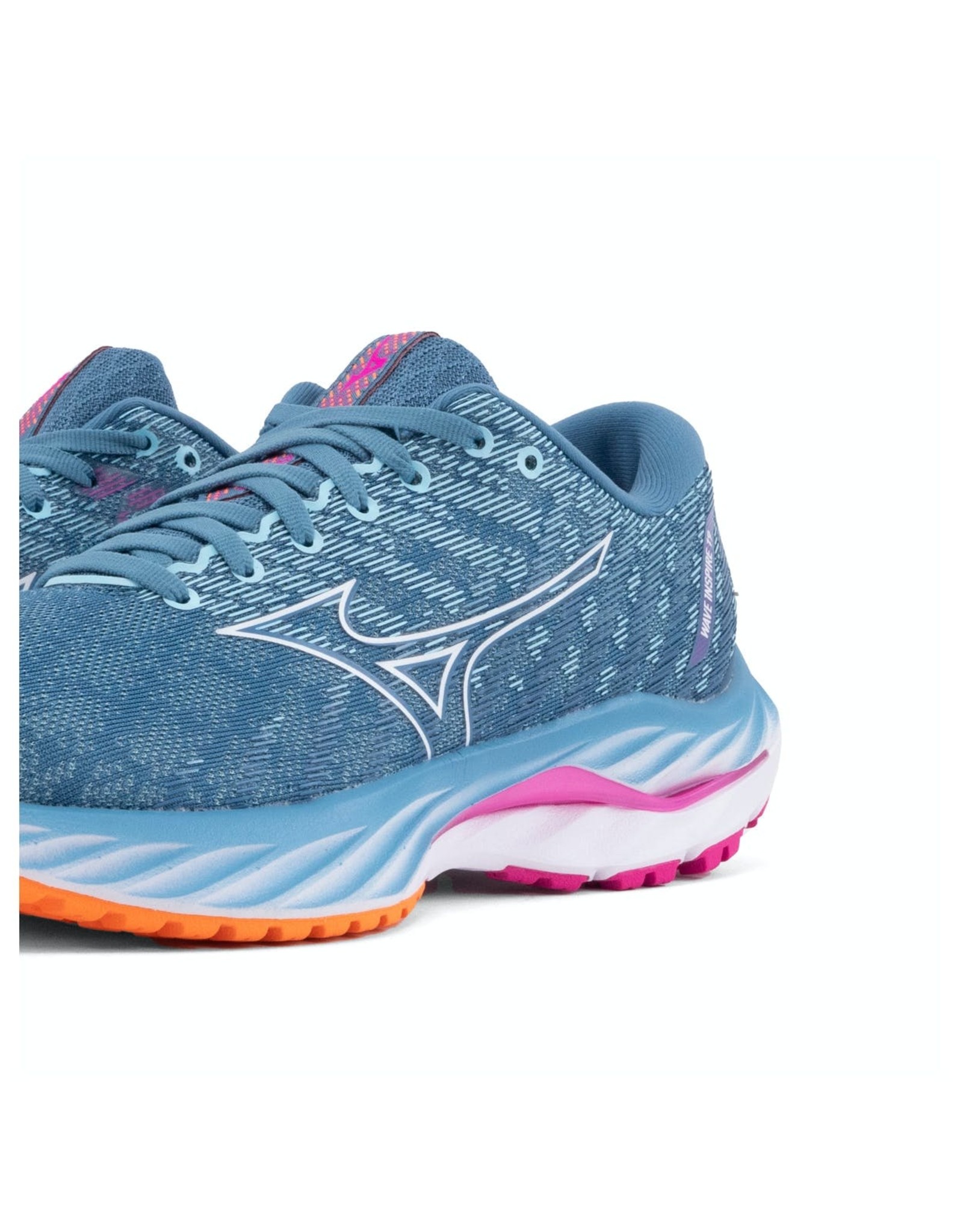 Mizuno WAVE INSPIRE 19 Dames-ProvincBlue/White/807 C