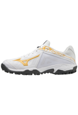 Mizuno WAVE LYNX Unisex-Wht/MPGold/IronGate