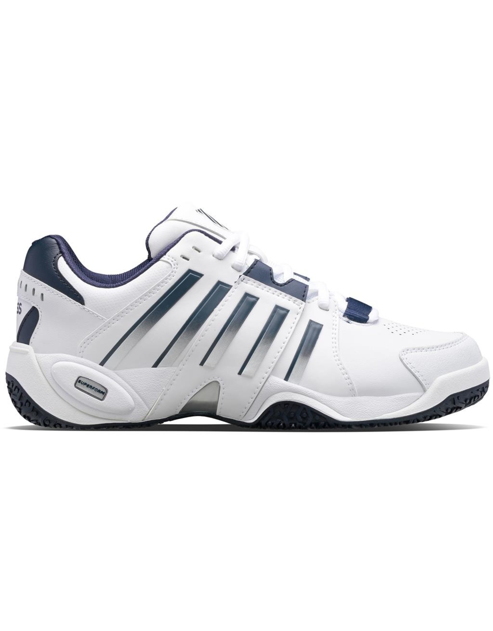 K-swiss KS TFW ACCOMPLISH IV OMNI-Heren-WHITE/PEACOAT/SILVER