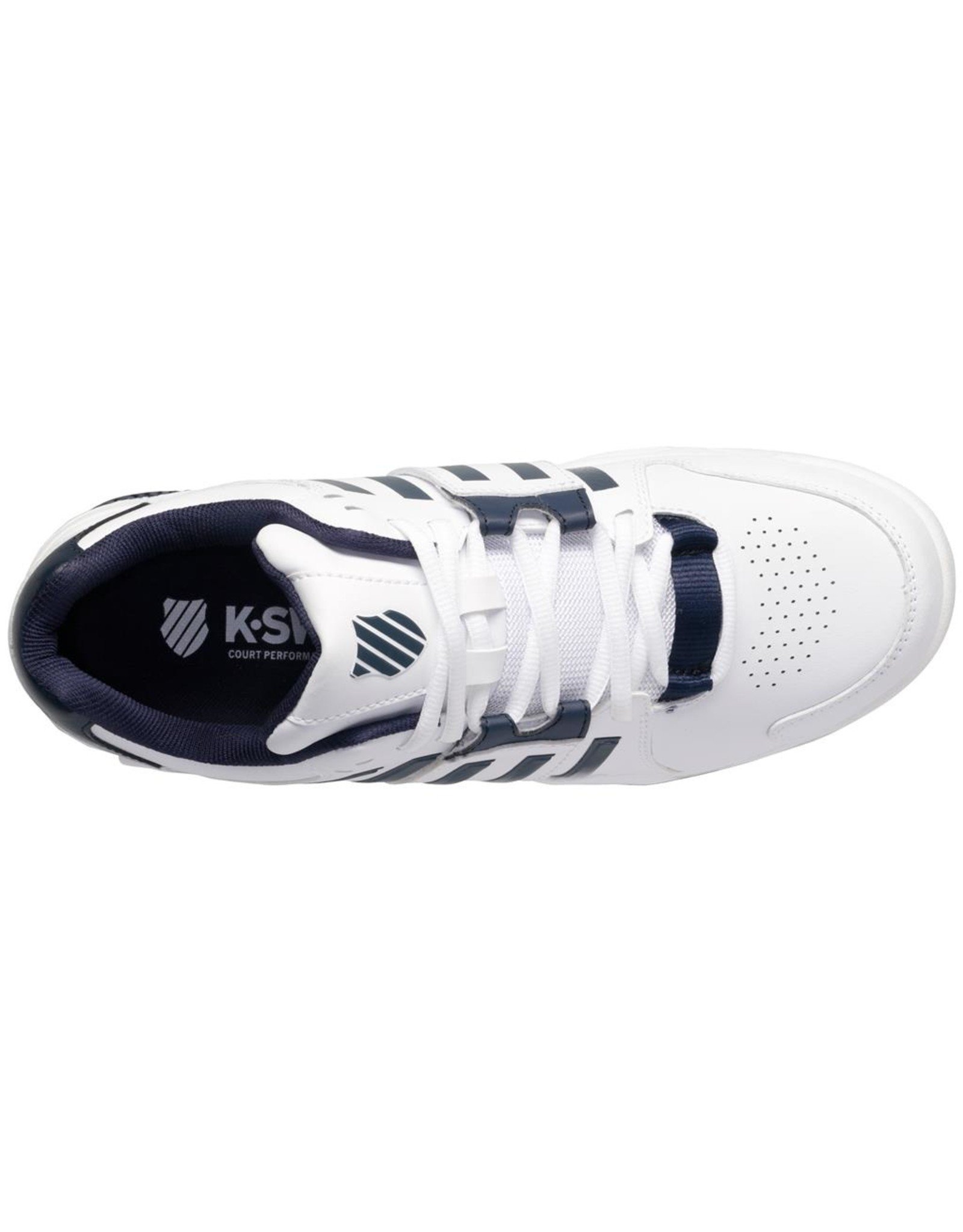 K-swiss KS TFW ACCOMPLISH IV OMNI-Heren-WHITE/PEACOAT/SILVER