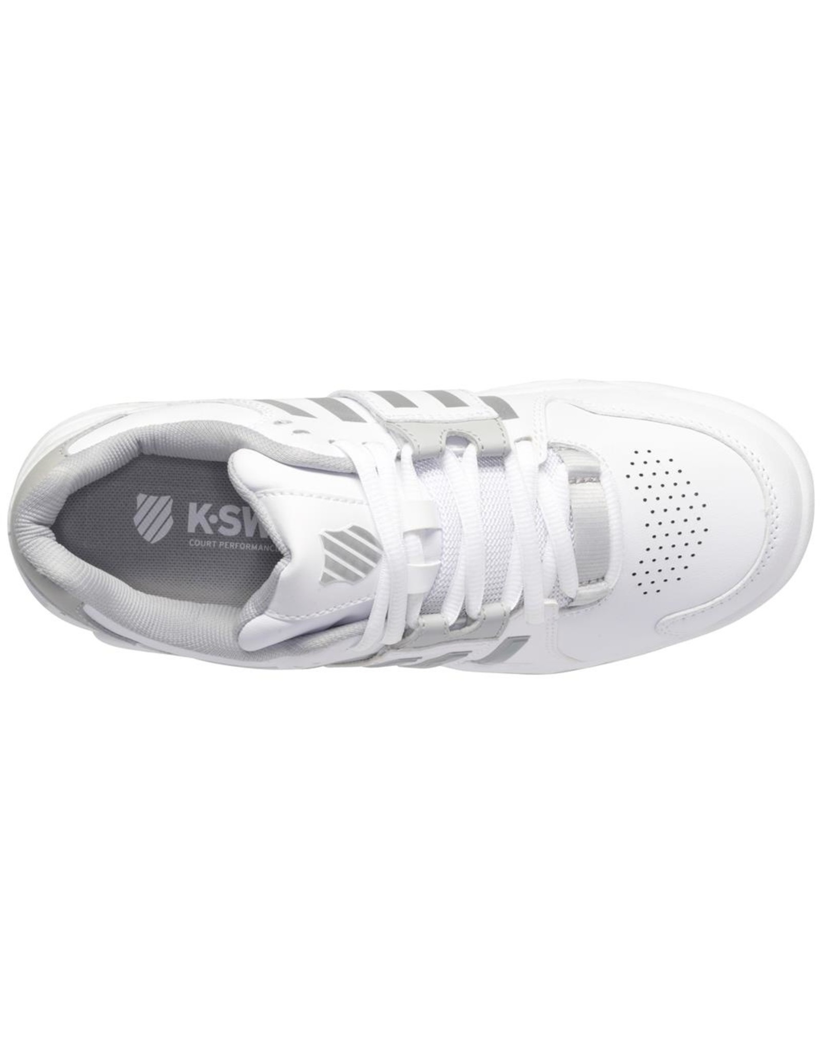 K-swiss KS TFW ACCOMPLISH IV OMNI-Dames-WHITE/VAPOR BLUE/SILVER