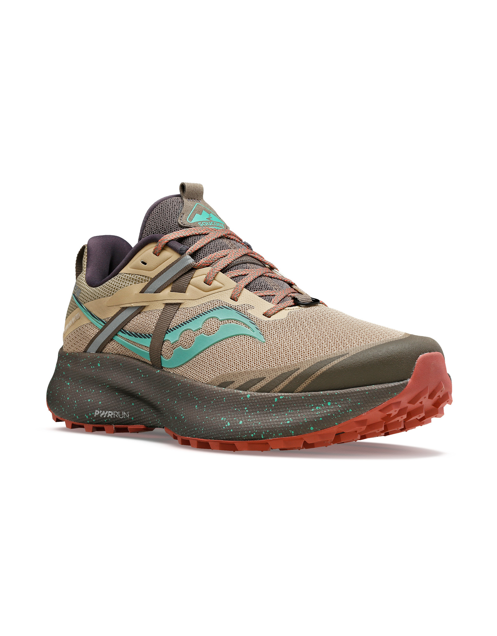 Saucony RIDE 15 TR -Dames-DESERT/SPRIG