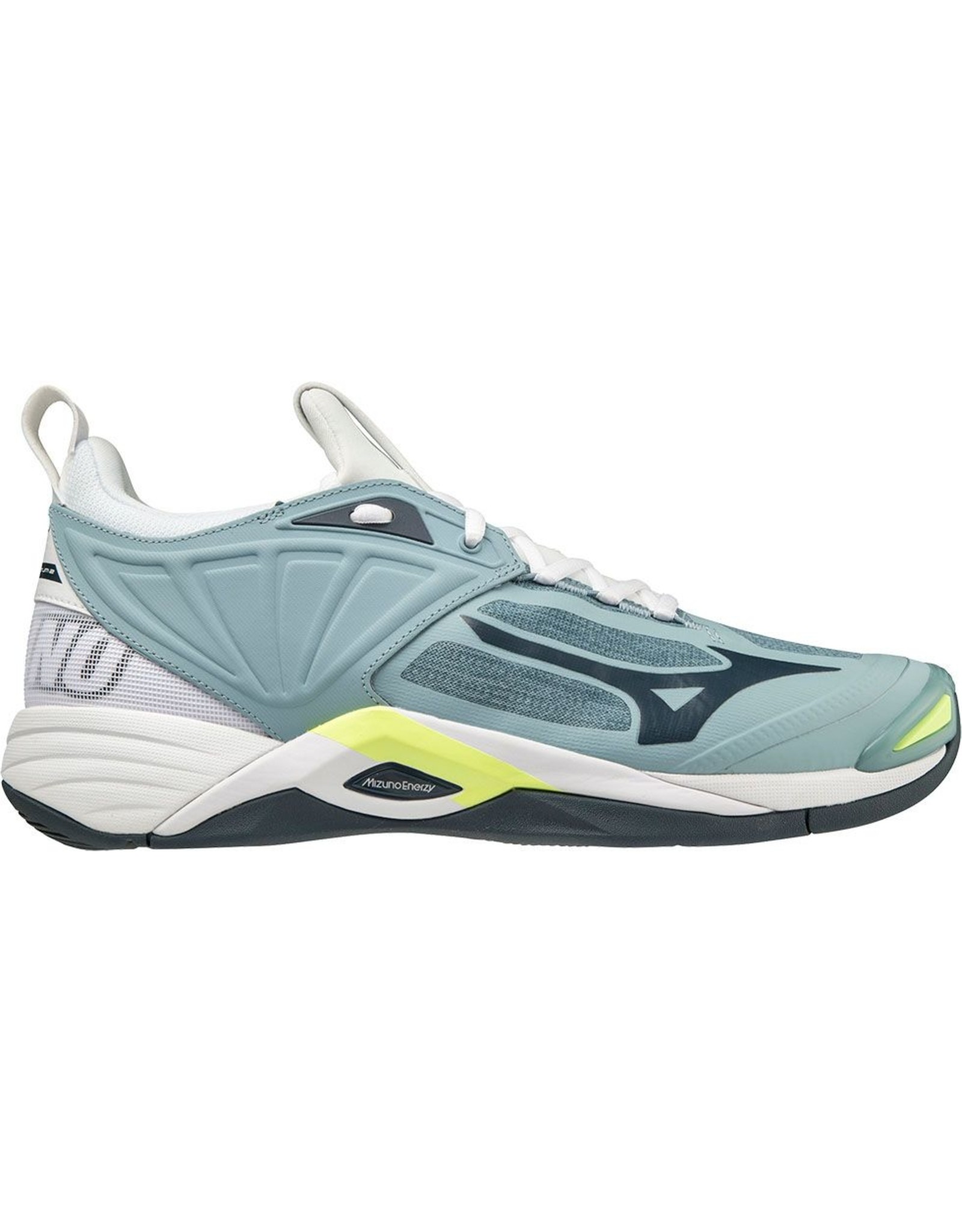 Mizuno Wave Momentum 2 Unisex-StoneB/StratifiedS/Nlime