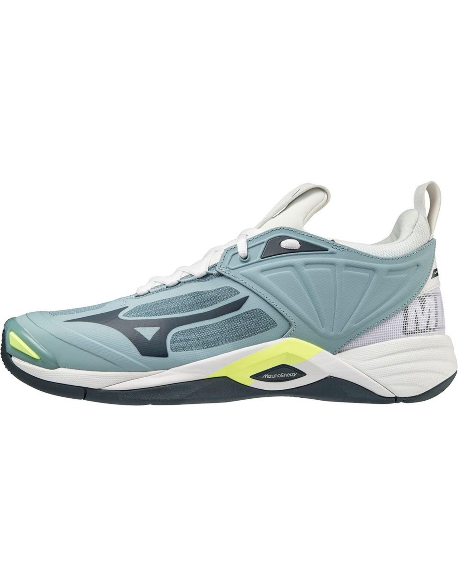 Mizuno Wave Momentum 2 Unisex-StoneB/StratifiedS/Nlime