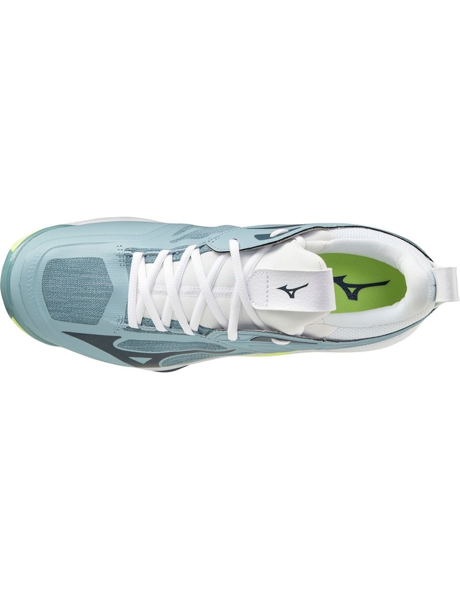 Mizuno Wave Momentum 2 Unisex-StoneB/StratifiedS/Nlime