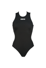 Arena W Team Swimsuit Waterpolo Solid-black-white