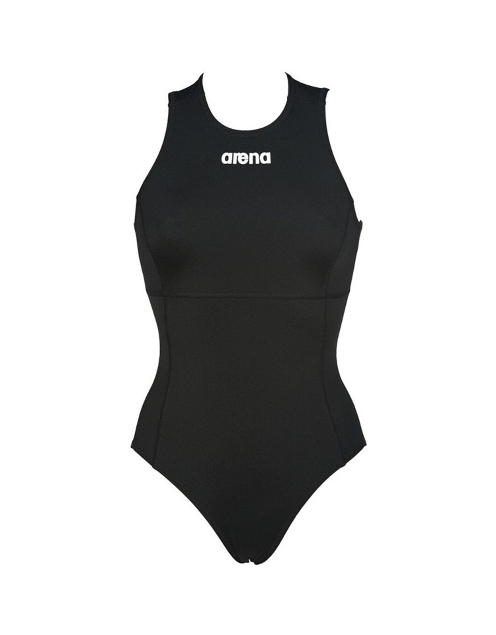 Arena W Team Swimsuit Waterpolo Solid-black-white