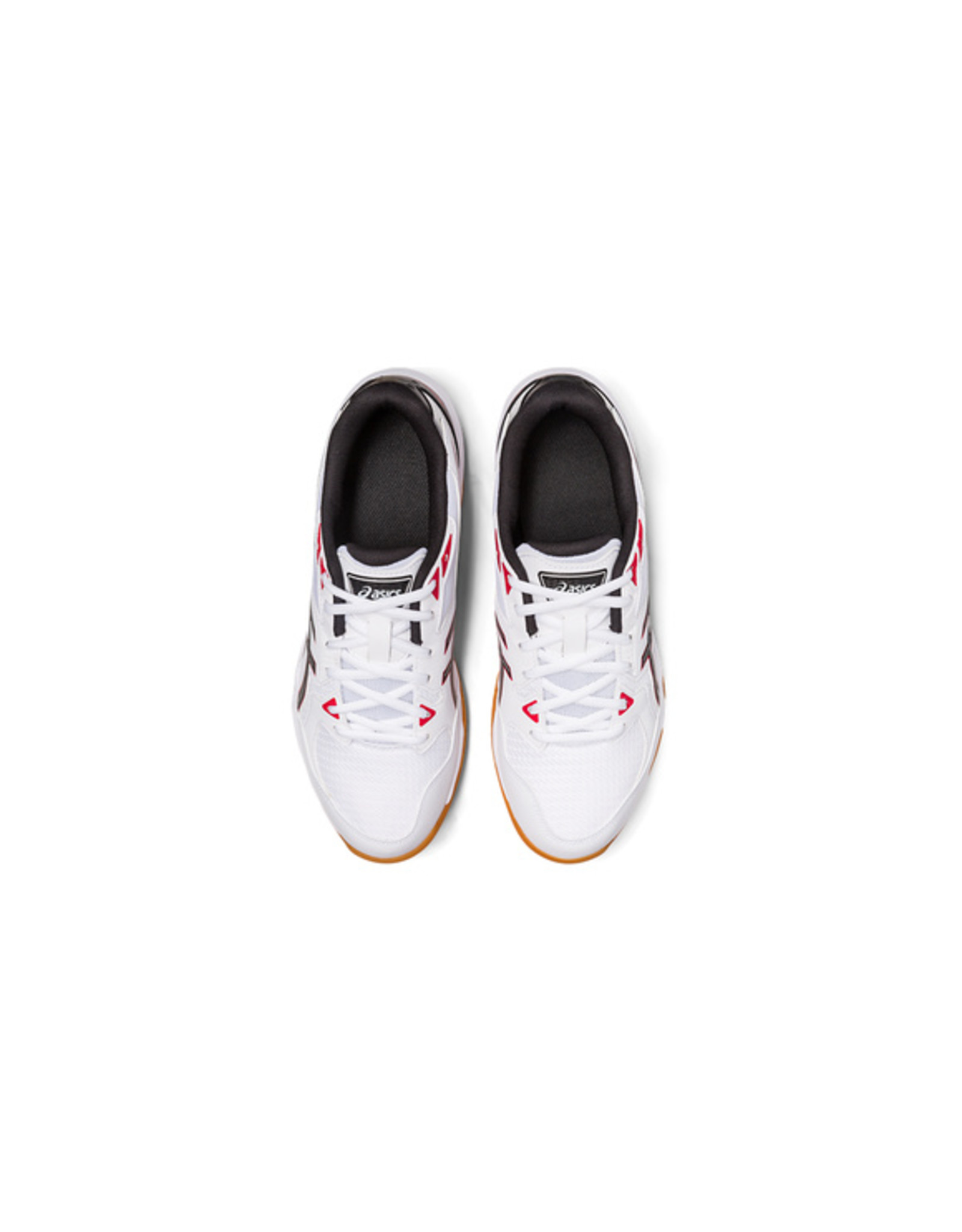 Asics GEL-ROCKET 10-WHITE/CLASSIC RED-Heren