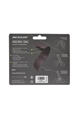 Dunlop D TAC GECKO-TAC OVERGRIP BLACK 3PCS