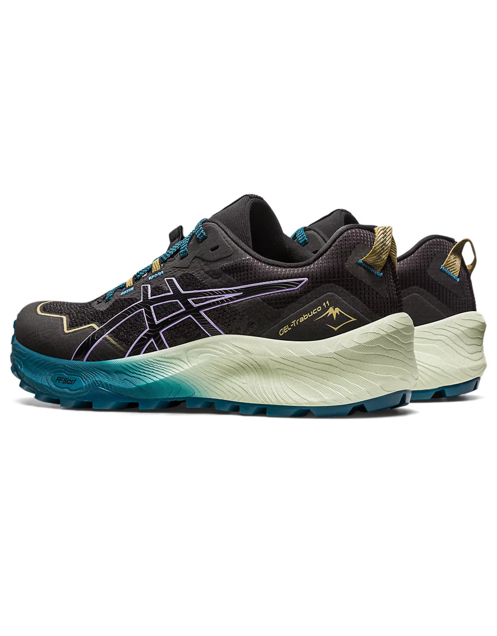 Asics GEL-Trabuco 11-BLACK/DIGITAL VIOLET-Dames