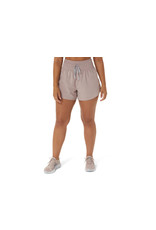 Asics NAGINO 4IN RUN SHORT-FAWN-Dames