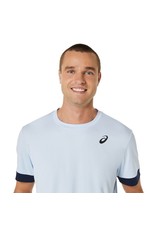 Asics MEN COURT SS TOP-SOFT SKY/MIDNIGHT-Heren