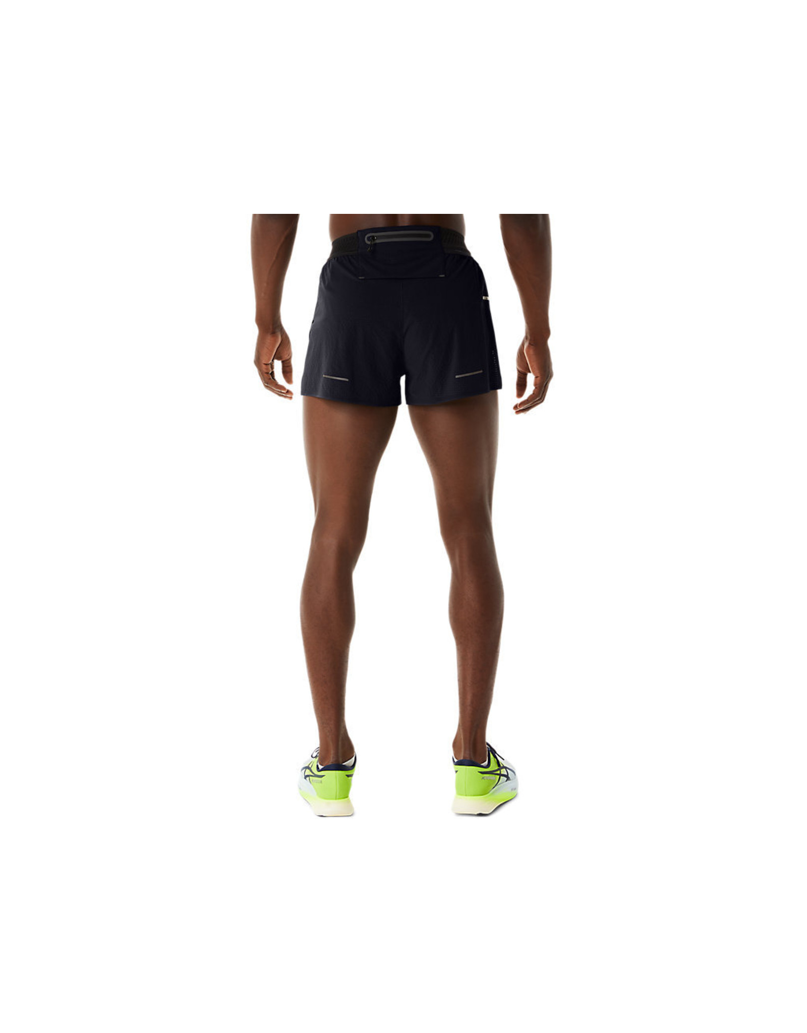 Asics METARUN SPLIT SHORT-PERFORMANCE BLACK-Heren