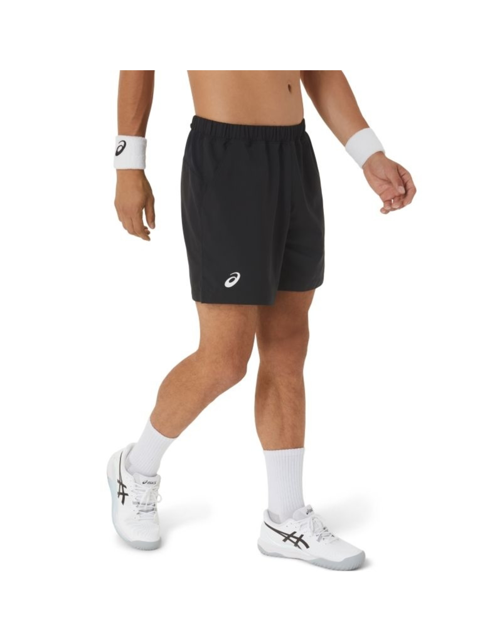 Asics MEN COURT 7IN SHORT-PERFORMANCE BLACK-Heren