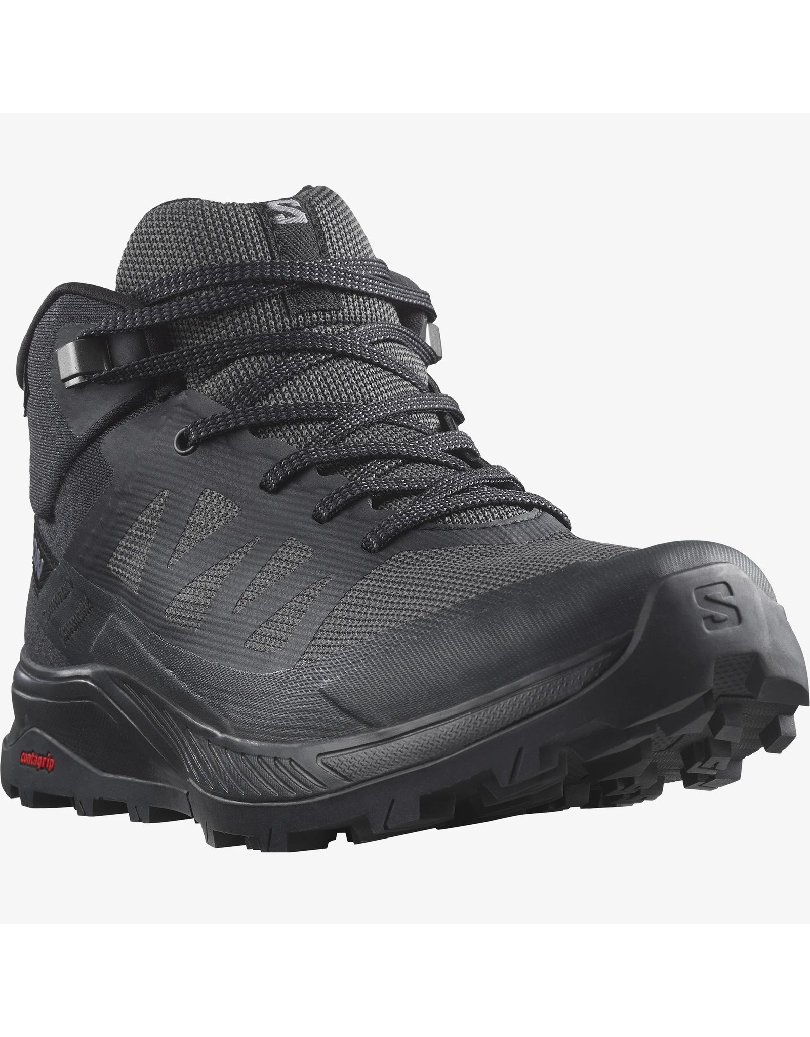 Salomon SHOES OUTRISE MID GTX Black/Black/Phantm