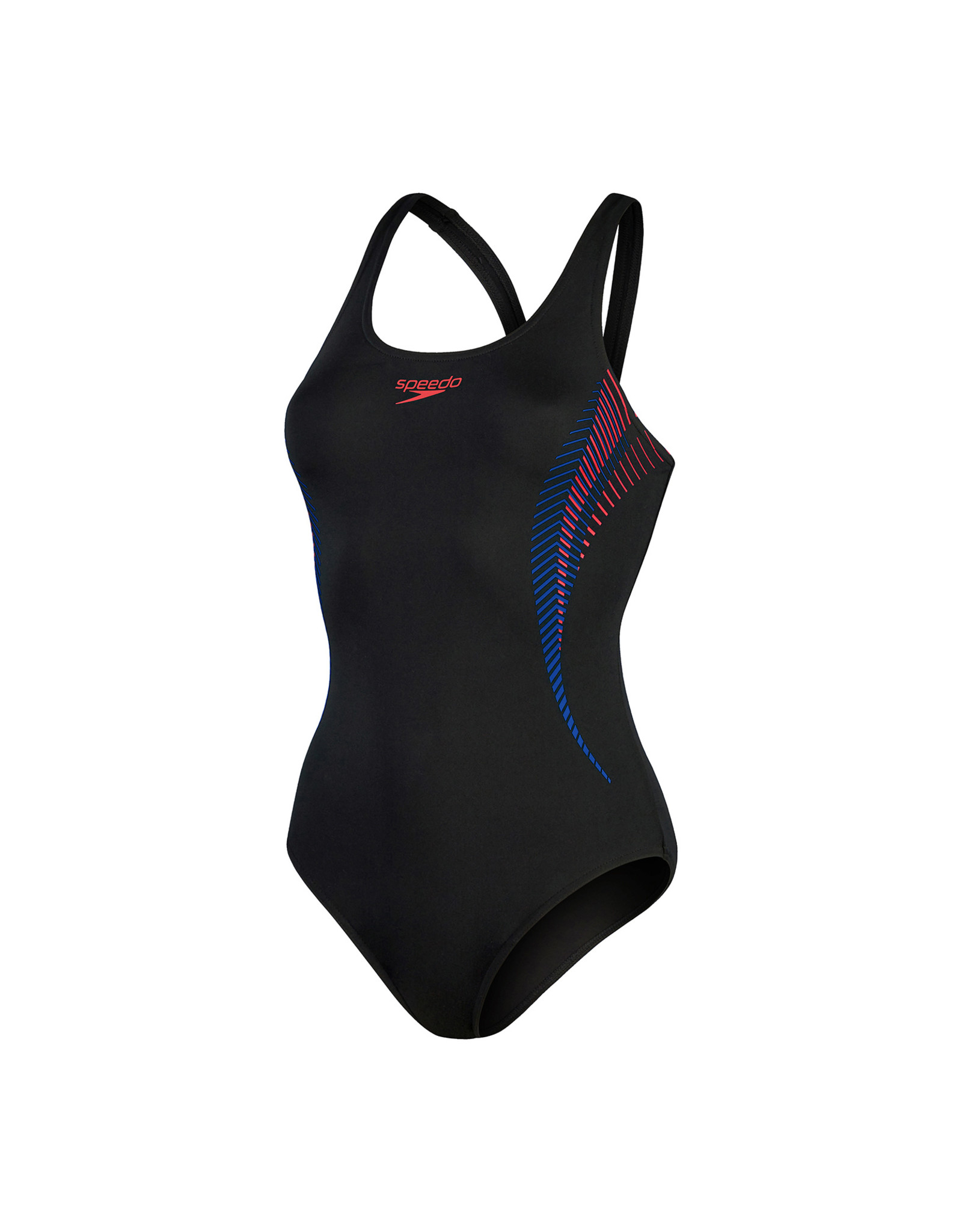 Speedo ECO+ PLACEM MUSCLEB BLA/RED