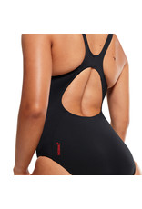 Speedo ECO+ PLACEM MUSCLEB BLA/RED