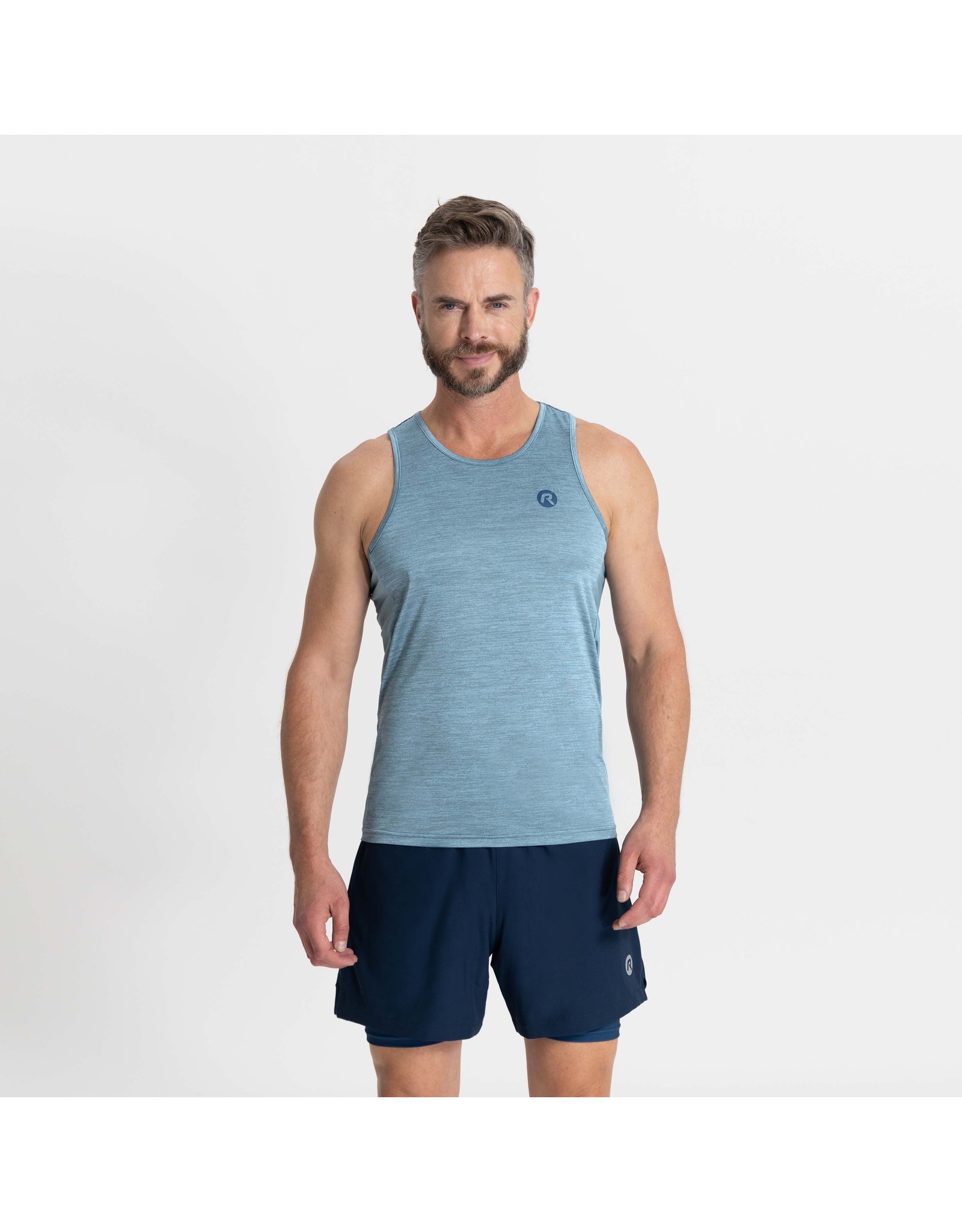 Rogelli Runningsinglet Kenn Blauw