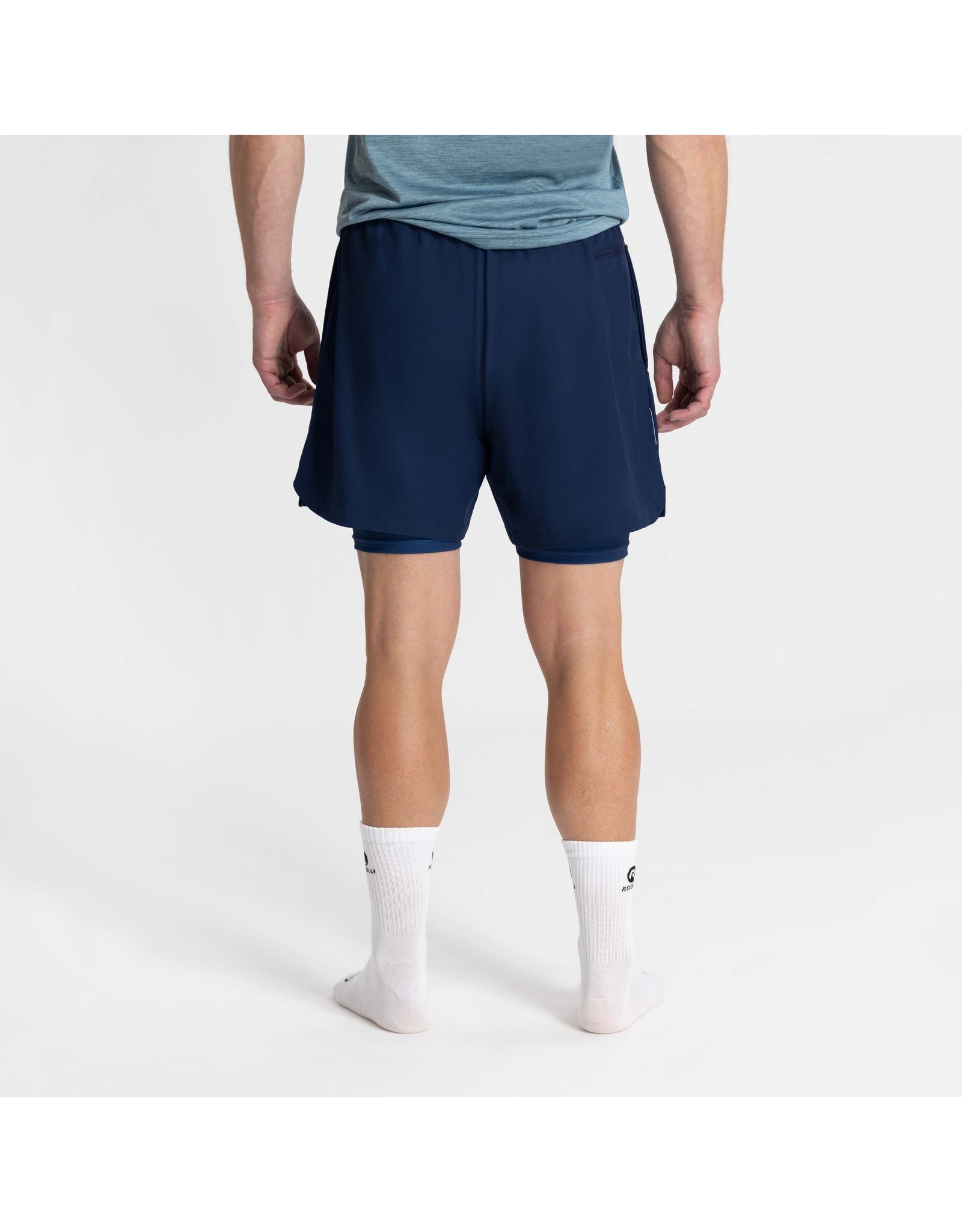 Running 2-in-1 Short Essential Blauw